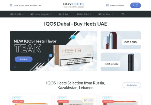 لقطة شاشة لموقع IQOS Dubai - BuyHeets
بتاريخ 15/03/2021
بواسطة دليل مواقع الدليل السهل