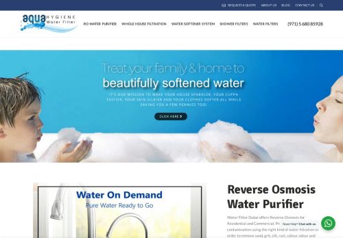 لقطة شاشة لموقع Aqua Hygiene Water Filter
بتاريخ 31/03/2021
بواسطة دليل مواقع الدليل السهل