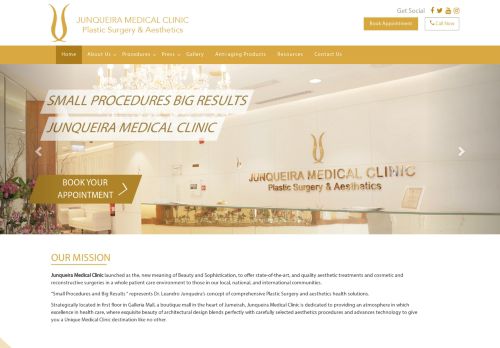 لقطة شاشة لموقع عيادة جونكويرا الطبية دبي
بتاريخ 17/05/2021
بواسطة دليل مواقع الدليل السهل