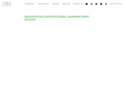 لقطة شاشة لموقع Swimming Pool Contractors Dubai
بتاريخ 14/09/2021
بواسطة دليل مواقع الدليل السهل