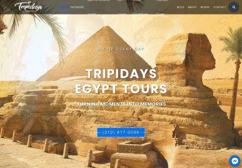 لقطة شاشة لموقع TRIPIDAYS EGYPT TOURS
بتاريخ 26/10/2021
بواسطة دليل مواقع الدليل السهل