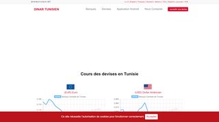 لقطة شاشة لموقع الدينار التونسي: سعر الصرف
بتاريخ 21/09/2019
بواسطة دليل مواقع الدليل السهل