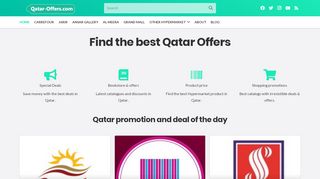 لقطة شاشة لموقع Qatar offers and discounts
بتاريخ 21/12/2019
بواسطة دليل مواقع الدليل السهل