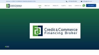 لقطة شاشة لموقع Credit & Commerce Financing Broker
بتاريخ 12/03/2020
بواسطة دليل مواقع الدليل السهل