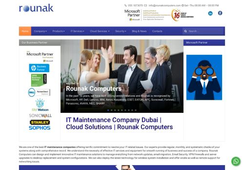 لقطة شاشة لموقع Rounak Computers رونق للكمبيوتر
بتاريخ 20/08/2020
بواسطة دليل مواقع الدليل السهل