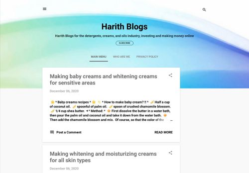 لقطة شاشة لموقع Harith Blogs
بتاريخ 05/02/2021
بواسطة دليل مواقع الدليل السهل