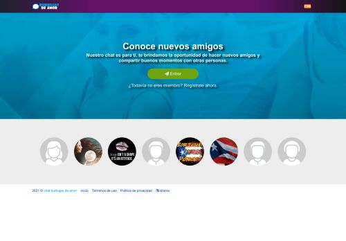 لقطة شاشة لموقع chat burbujas de amor
بتاريخ 07/02/2021
بواسطة دليل مواقع الدليل السهل